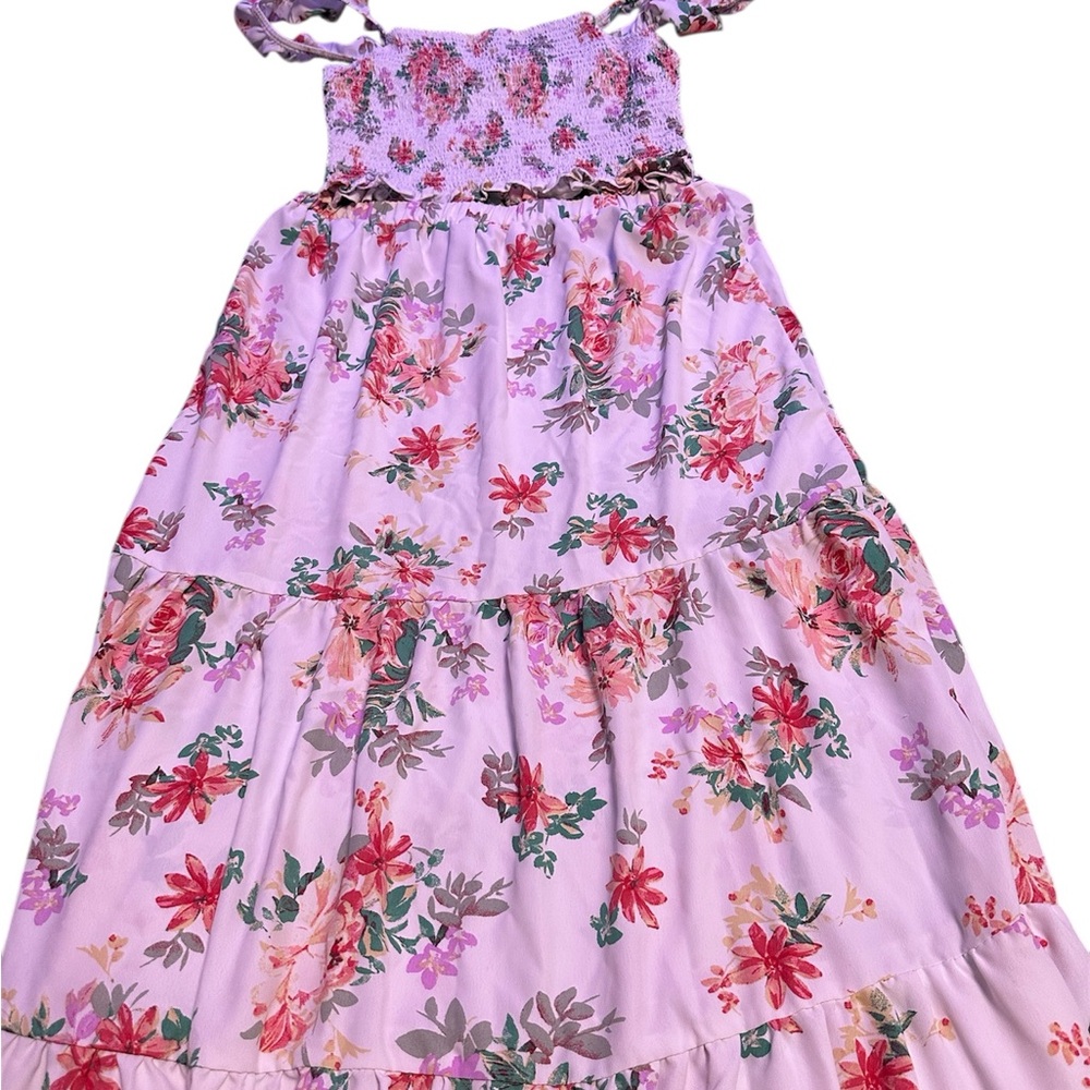 Floral Tiered Maxi Dress